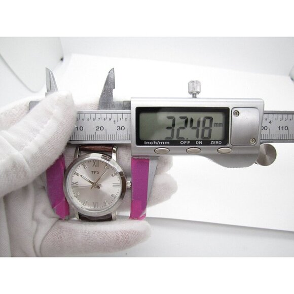 Women TFX by Bulova Quartz WR Analog 32mm Dial Causal Round Watch (F655) - Picture 2 of 10